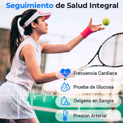 【🔥El precio más bajo del día】 Reloj inteligente deportivo para detectar problemas de salud + Auriculares Pulse Pro